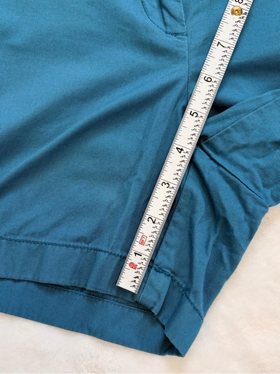 J. CREW Chino “Broken In” 100% Cotton Shorts Light Blue Womens Size 6 - Picture 8 of 8